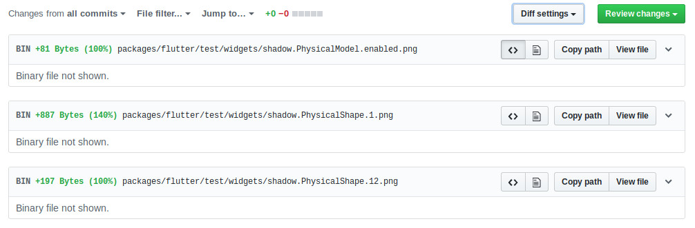 Github Image Diff - Before